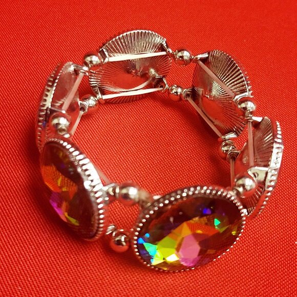 Paparazzi Powerhouse Hustle Multicolor Bracelet - Picture 3 of 9